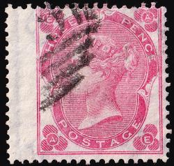 SG76 3d Bright Carmine-Rose - Fine Used (Cat. £150) - (Spec: J26, ii)