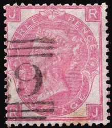 SG92 3d Rose (Plate 4) - Fine Used (Cat. £120) (Spec: J28)
