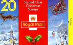 SG:LX5 Christmas 1993 £3.80p Santa
