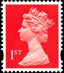 SG 1667 1st orange 2 band (H)