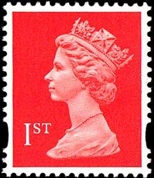 SG 1667 1st orange (Q)
