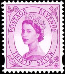 SG 2033 37p light purple