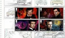 SG 4332b 2020 James Bond Actors Pane