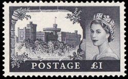 SG 598 £1 black