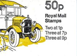 SG: FB5b  50p Mail Van with 7p left band