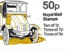 SG: FB6b 50p Dustcart with 7p left band