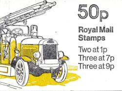 SG: FB8b 50p Fire Engine with 7p left band
