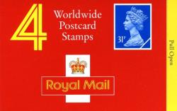 SG: GH1 Machin £1.24p (w) crown meduim height on cover
