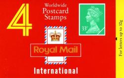 SG: GJ1 Machin £1.32p for letters up to 10g on yellow strip (w)