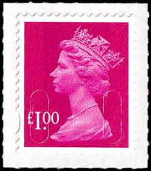SG U2912 £1 magenta