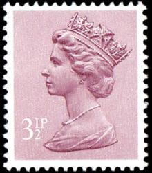 SG X931 3½p purple