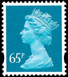 SG Y1734 65p green blue