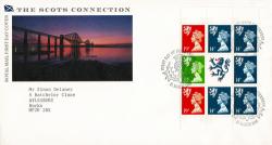Scotland 1989 21st March Booklet Pane S55L (Addressed)