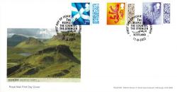 Scotland 2022 11 August 2nd, 1st & £1.85 Edinburgh CDS Royal Mail Cover