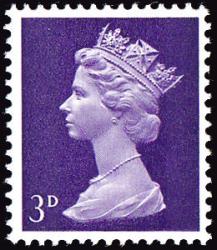 U10 B 3d Violet, 2 Bands, PVA, Head B (SG730)