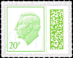 V5120 20p Light Green MAIL M25L, Type PB Ls/sL