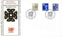 Wales 1983 27th April 16p,20½p,28p,Cardiff CDS post office cover