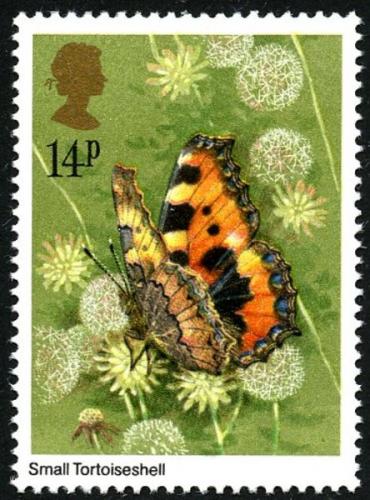 1981 Butterflies 14p