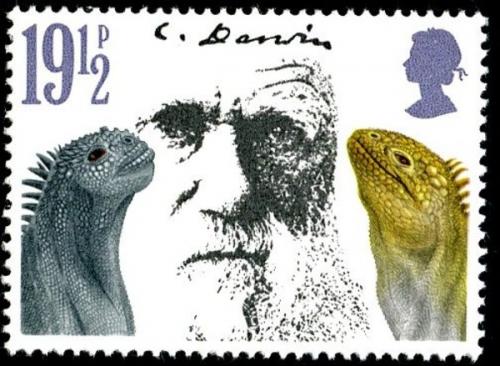 1982 Charles Darwin 19½p