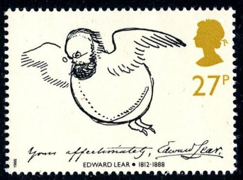 1988 Edward Lear 27p