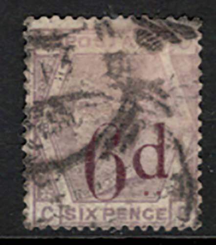1880 6d on 6d sg162 vgu good colour cat £150