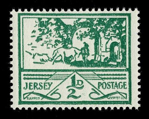 1943 SG3 ½d Green