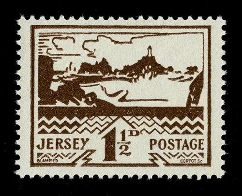 1943 SG5 1½d Brown