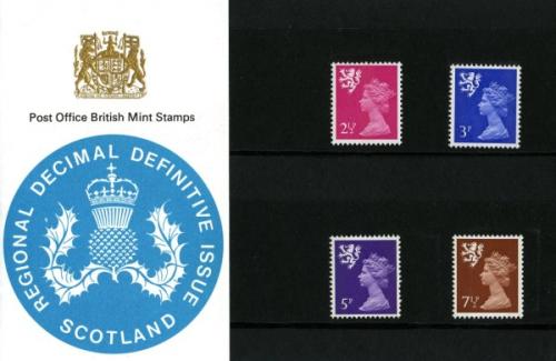 1971 Scotland Regional Pack No 27