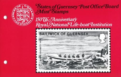 1974 Royal National Lifeboat Institute 150th Anniversary Pack