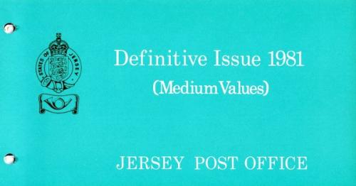 1981 Arms of Jersey Families Medium Values pack