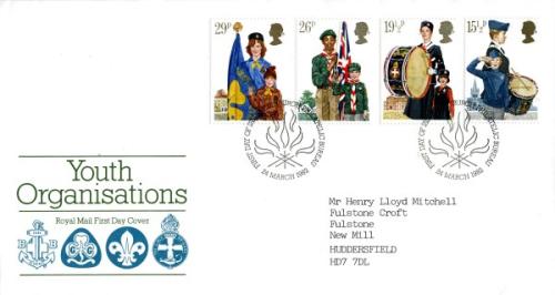 1982 Youth Organisations (Addressed)