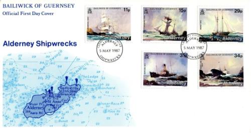 1987 Alderney Shipwrecks