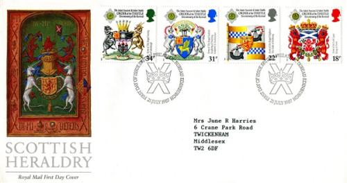 1987 Scottish Heraldry (Addressed)