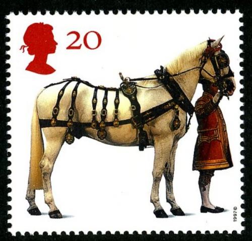 1997 Queen's Horses 20p