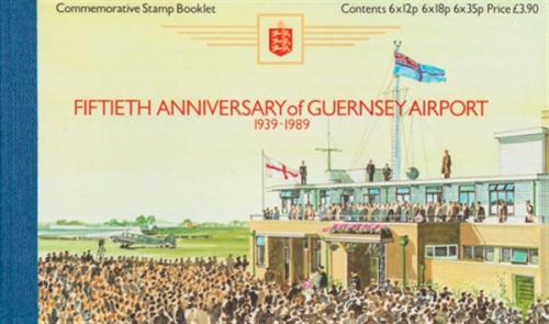 1989 £3.90 Guernsey Airport 50th Anniversary (GSB39)