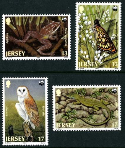 1989 Jersey Rare Fauna (1st series)