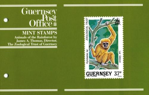 1989 Guernsey Zoological Trust 10th Anniversary Pack