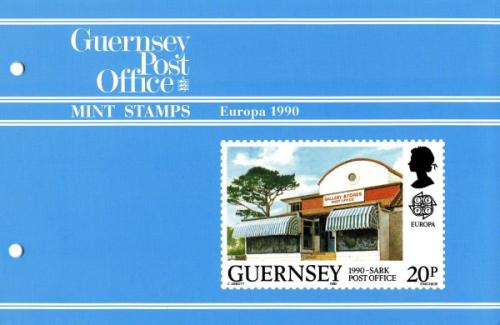 1990 Europa, Post Office Buildings Pack