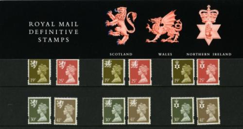 1993 Regional Pack No 31 NI,Scot,Wales