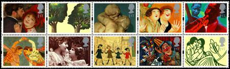 1995 Greetings Stamps, Art