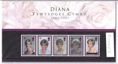 1998 Diana - the Welsh pres pack cat £60 