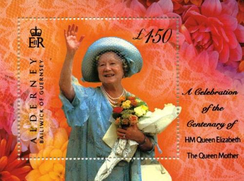 2000 Queen Elizabeth the Queen Mother's 100th Birthday MS