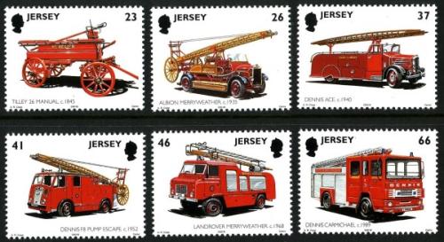 2001 Centenary of Jersey Fire and Rescue Service, Fire Engines