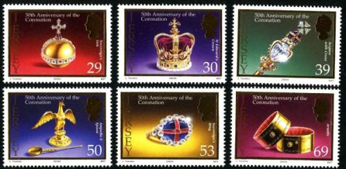 2003 Coronation 50th Anniversary, Coronation Regalia