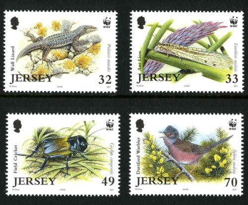 2004 Jersey Rare Fauna (2nd series), Endangered Species