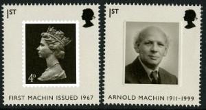 2007 Machin Anniversaries (SG2741-2742)