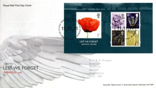 2008 Lest We Forget (Addressed)