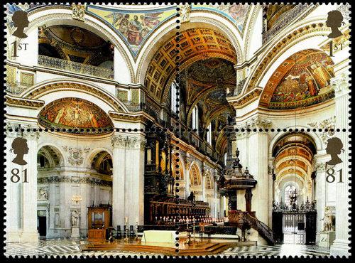 2008 St Paul's Cathedral Block of 4 (Not In SG Cat.)