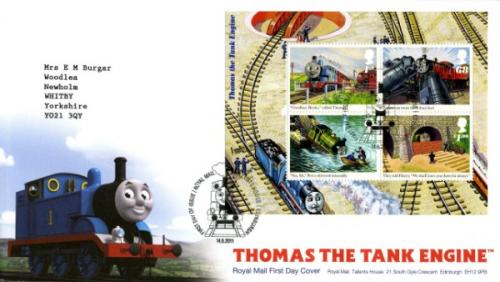 2011 Thomas the Tank Engine MS Cover