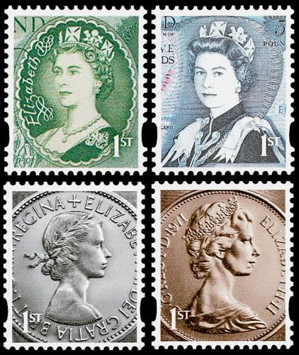 2012 Currency Portraits set of 4 (Not In SG Cat.)